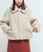 【コンバーストウキョウ/CONVERSE TOKYO】のBOA COLLAR JACKET 人気、トレンドファッション・服の通販 founy(ファニー) ファッション Fashion レディースファッション Fashion for Women アウター Coat / Outerwear Collection レディースジャケット・軽アウター Jackets おすすめ Recommended / Our Picks インナー Innerwear ジャケット Jacket, Outerwear スウェット / スエット Sweatshirt, Sweatwear デニム Denim, Jeans Material フェミニン Feminine, Girly リラックス Relax, Relaxed Fit ワイド Wide, Wide Fit 軽量 Lightweight, Ultra Light thumbnail オフホワイト|ID: prp329100004820388 ipo3291000000035028059