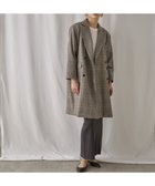 【トロワズィエムチャコ/troisieme CHACO】のtroisiemechaco/ジャケットコート レッドブラック|ID: prp329100004820393 ipo3291000000035028097