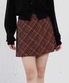 【アルシーヴ/archives】のベルト付きチェックアソート台形ミニSK 人気、トレンドファッション・服の通販 founy(ファニー) ファッション Fashion レディースファッション Fashion for Women スカート Skirts ベルト&ウエストマーク Belts & Waist Accessories ショート Short, Short Length シンプル Simple, Minimal チェック Check, Plaid, Tartan バランス Balance, Style Balance ミニスカート Mini Skirt, Short Skirt エレガント 上品 Elegant 台形 A-Line, Trapezoid Shape thumbnail BROWN|ID: prp329100004820394 ipo3291000000035028106