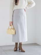 【テチチ/Te chichi】のメルトンジャージートラペーズスカート 人気、トレンドファッション・服の通販 founy(ファニー) ファッション Fashion レディースファッション Fashion for Women スカート Skirts スウェット / スエット Sweatshirt, Sweatwear ストレッチ Stretch, Stretchy Fabric フラップ Flap, Flap Pocket メルトン Melton, Heavy Wool ラップ Wrap, Wrap Design エレガント 上品 Elegant A/W・秋冬 Autumn/Winter thumbnail Sグレー|ID: prp329100004820396 ipo3291000000035028114