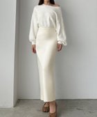 【ジュノア/JUNOAH】のLouere タイトニットスカート 人気、トレンドファッション・服の通販 founy(ファニー) ファッション Fashion レディースファッション Fashion for Women スカート Skirts thumbnail アイボリー|ID: prp329100004820398 ipo3291000000035028147