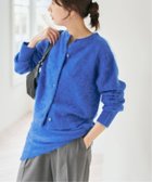 【スピック&スパン/Spick & Span】のファーカシミヤクルーネックカーディガン 人気、トレンドファッション・服の通販 founy(ファニー) ファッション Fashion レディースファッション Fashion for Women トップス・カットソー Cut & Sew Tops カーディガン・羽織り Layered Style Cardigans コンパクト Compact, Small Size スマート Smart, Elegant タートル Turtleneck, Turtle Collar デニム Denim, Jeans Material ベーシック Basic, Essential ボトム Bottoms, Lower Wear thumbnail ブルー|ID: prp329100004820429 ipo3291000000035028428