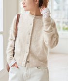 【スピック&スパン/Spick & Span】のファーカシミヤクルーネックカーディガン 人気、トレンドファッション・服の通販 founy(ファニー) ファッション Fashion レディースファッション Fashion for Women トップス・カットソー Cut & Sew Tops カーディガン・羽織り Layered Style Cardigans コンパクト Compact, Small Size スマート Smart, Elegant タートル Turtleneck, Turtle Collar デニム Denim, Jeans Material ベーシック Basic, Essential ボトム Bottoms, Lower Wear thumbnail ベージュ|ID: prp329100004820429 ipo3291000000035028429