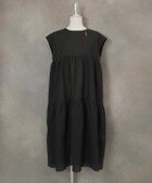 【スタジオピッコーネ/STUDIO PICONE】のコットン100%ティアードワンピース ブラック|ID: prp329100004820434 ipo3291000000035028512