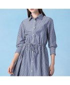 【アナイ/ANAYI】のストライプドロストシャツ ワンピース 人気、トレンドファッション・服の通販 founy(ファニー) ファッション Fashion レディースファッション Fashion for Women ワンピース Dresses シャツワンピース / 1枚で着映えコーデ Shirt Dresses エレガント 上品 Elegant カフス Cuff Design ギャザー Gathered, Ruffled ストライプ Stripe, Striped Pattern スマート Smart, Elegant ドローストリング Drawstring, Pull Cord ブロード Broadcloth, Fine Cotton ペチコート Petticoat, Underskirt ミックス Mix, Mixed Style S/S・春夏 SS, Spring/Summer, Warm Season 再入荷 Restock / Back in Stock 夏 Summer thumbnail blue mix|ID: prp329100004820437 ipo3291000000035028529