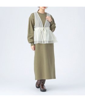 【ビームス ハート/BEAMS HEART】のオーガンジー ベスト * カット ワンピース (セットアイテム) 人気、トレンドファッション・服の通販 founy(ファニー) ファッション Fashion レディースファッション Fashion for Women アウター Coat / Outerwear Collection オーガンジー Organza Fabric カットソー Cut and Sewn Top ギャザー Gathered, Ruffled シアー Sheer, See-Through シンプル Simple, Minimal スリット Slit, Slit Detail ダウン Down, Puffer デニム Denim, Jeans Material トレンド Trend, Trending Now ベスト Vest, Waistcoat ペプラム Peplum, Flared Hem |ID:prp329100004820455