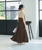 【スタイルデリ/STYLE DELI】の【LUXE】クロスキャミバルーンワンピース 人気、トレンドファッション・服の通販 founy(ファニー) ファッション Fashion レディースファッション Fashion for Women ワンピース Dresses カットソー Cut and Sewn Top 軽量 Lightweight, Ultra Light スリット Slit, Slit Detail タンク Tank Top, Sleeveless Top タートル Turtleneck, Turtle Collar チューブ Tube, Tube Top 長袖 Long Sleeve, Full Sleeve バルーン Balloon, Balloon Silhouette ポケット Pocket, Pocket Detail 半袖 Short Sleeve, Half Sleeve ラップ Wrap, Wrap Design リゾート Resort, Vacation Style ループ Loop, Loop Knit 冬 Winter / This Winter 夏 Summer thumbnail セピアブラウン|ID: prp329100004820458 ipo3291000000035028780