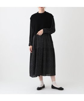 【アフタヌーンティー リビング/Afternoon Tea LIVING】のニットベスト フラワーワンピースセット 人気、トレンドファッション・服の通販 founy(ファニー) ファッション Fashion レディースファッション Fashion for Women アウター Coat / Outerwear Collection ショート Short, Short Length ドット Polka Dot, Dot Pattern フラワー Flower, Floral ベスト Vest, Waistcoat ポケット Pocket, Pocket Detail ロング Long, Long-Length エレガント 上品 Elegant |ID:prp329100004820484