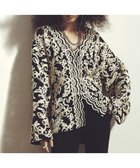 【ローズバッド/ROSE BUD】のmag.by c/EMBROIDERY MESH SHIRT 人気、トレンドファッション・服の通販 founy(ファニー) ファッション Fashion レディースファッション Fashion for Women トップス・カットソー Cut & Sew Tops シャツ・ブラウス・オフィスカジュアル Elegant Blouses & Button-Ups 春 Spring シンプル Simple, Minimal スカラップ Scallop, Scalloped Edge デニム Denim, Jeans Material ビッグ Big, Oversized フラワー Flower, Floral フロント Front, Front Design ベーシック Basic, Essential ボトム Bottoms, Lower Wear メッシュ Mesh, Net Fabric モチーフ Motif, Design Theme S/S・春夏 SS, Spring/Summer, Warm Season 夏 Summer thumbnail BLACK|ID: prp329100004820495 ipo3291000000035029146