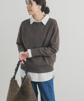 【アーバンリサーチ ドアーズ/URBAN RESEARCH DOORS】のWフェイスボートネックニット 人気、トレンドファッション・服の通販 founy(ファニー) ファッション Fashion レディースファッション Fashion for Women トップス・カットソー Cut & Sew Tops ニット Knit Tops & Sweaters スウェット / スエット Sweatshirt, Sweatwear ダブル Double, Double-Breasted フェイス Face, Facial Design A/W・秋冬 Autumn/Winter 冬 Winter / This Winter おすすめ Recommended / Our Picks エレガント 上品 Elegant 2025年 2025 2025-2026秋冬・A/W Autumn/Winter 2025–26 AW25–26 |ID:prp329100004820498