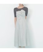 【ジルバイジルスチュアート/JILL by JILLSTUART】のドッキングワンピース 人気、トレンドファッション・服の通販 founy(ファニー) ファッション Fashion レディースファッション Fashion for Women ワンピース Dresses スマート Smart, Elegant ツイード Twill, Twill Weave ドッキング Docking, Mixed Material フィット Fit, Slim Fit フレア Flare, Flared フロント Front, Front Design リボン Ribbon, Bow エレガント 上品 Elegant thumbnail グレー|ID: prp329100004820508 ipo3291000000035029303