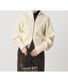 【ビューティ&ユース ユナイテッドアローズ/BEAUTY&YOUTH / UNITED ARROWS】のウールブレンドアゼ ジップショートカーディガン 人気、トレンドファッション・服の通販 founy(ファニー) ファッション Fashion レディースファッション Fashion for Women トップス・カットソー Cut & Sew Tops カーディガン・羽織り Layered Style Cardigans アクリル Acrylic Material 畦 Ribbed Knit カーディガン Cardigan, Knitwear コンパクト Compact, Small Size ショート Short, Short Length ジップ Zip, Zipper スニーカー Sneakers, Trainers スラックス Slacks, Dress Pants デニム Denim, Jeans Material 羽織 Haori, Light Jacket リラックス Relax, Relaxed Fit おすすめ Recommended / Our Picks thumbnail OFF WHITE|ID: prp329100004820511 ipo3291000000035029331