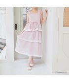 【アリーム/Areeam】の配色レースキャミワンピース ライトピンク|ID: prp329100004820513 ipo3291000000035029345