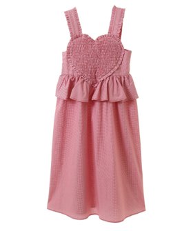 【キャンディストリッパー/Candy Stripper】のMY SWEET GINGHAM CHECK ONE-PIECE 人気、トレンドファッション・服の通販 founy(ファニー) ファッション Fashion レディースファッション Fashion for Women ガーリー Girly, Feminine Style ギンガム Gingham, Gingham Fabric シャーリング Shirring, Ruched チェック Check, Plaid, Tartan フィット Fit, Slim Fit フレア Flare, Flared モチーフ Motif, Design Theme 夏 Summer 春 Spring S/S・春夏 SS, Spring/Summer, Warm Season |ID:prp329100004820517