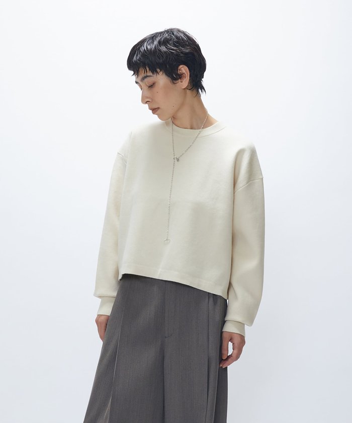 【プルミエ アロンディスモン/1er Arrondissement / MEN】のボックスショートニットプルオーバー インテリア・キッズ・メンズ・レディースファッション・服の通販 founy(ファニー) https://founy.com/ ファッション Fashion メンズファッション Fashion for Men トップス・カットソー Cut & Sew Tops ニット・セーター / 定番トップス Knit Tops & Sweaters ショート Short, Short Length スウェット / スエット Sweatshirt, Sweatwear ボトム Bottoms, Lower Wear |ID: prp329100004820533 ipo3291000000035263546