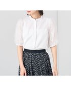 【アナイ/ANAYI】のタイプライターチュールスリーブ ブラウス 人気、トレンドファッション・服の通販 founy(ファニー) ファッション Fashion レディースファッション Fashion for Women トップス・カットソー Cut & Sew Tops シャツ・ブラウス・オフィスカジュアル Elegant Blouses & Button-Ups スマート Smart, Elegant タイプライター Typewriter Fabric, Crisp Cotton チュール Tulip, Tulip Motif トレンド Trend, Trending Now 半袖 Short Sleeve, Half Sleeve 再入荷 Restock / Back in Stock thumbnail white|ID: prp329100004820539 ipo3291000000035029614