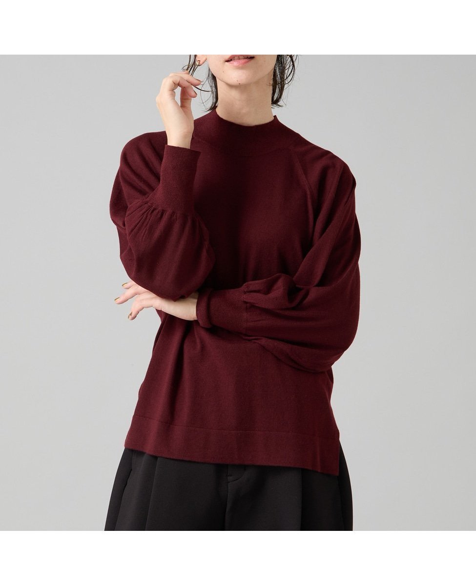 【リエス/Liesse】のハイネックラグランドルマンニット 人気、トレンドファッション・服の通販 founy(ファニー) 　ファッション　Fashion　レディースファッション　Fashion for Women　トップス・カットソー　Cut & Sew Tops　ニット　Knit Tops & Sweaters　インナー　Innerwear　シンプル　Simple, Minimal　ワイド　Wide, Wide Fit　エレガント 上品　Elegant　春　Spring　A/W・秋冬　Autumn/Winter　 other-1|ID: prp329100004820542 ipo3291000000035029672