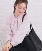 【インデックス/INDEX】のボウタイタックブラウス【洗濯機OK/防シワ】《XS~3L》 人気、トレンドファッション・服の通販 founy(ファニー) ファッション Fashion レディースファッション Fashion for Women トップス・カットソー Cut & Sew Tops シャツ・ブラウス・オフィスカジュアル Elegant Blouses & Button-Ups アクセサリー Fashion Accessories インナー Innerwear 洗える Machine Washable クラシカル Classical, Vintage-Inspired シンプル Simple, Minimal ジャケット Jacket, Outerwear ジョーゼット Georgette, Semi-Sheer Fabric スタンド Stand Collar, Upright Stand スマート Smart, Elegant パール Pearl, Pearl Accent フロント Front, Front Design おすすめ Recommended / Our Picks エレガント 上品 Elegant セレモニー Ceremony thumbnail ライトピンク|ID: prp329100004820549 ipo3291000000035029791