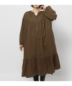 【ニコアンド/niko and】のカラミストライプワンピース 人気、トレンドファッション・服の通販 founy(ファニー) ファッション Fashion レディースファッション Fashion for Women ワンピース Dresses おすすめ Recommended / Our Picks ガーリー Girly, Feminine Style ストライプ Stripe, Striped Pattern ワイド Wide, Wide Fit エレガント 上品 Elegant thumbnail ブラウン|ID: prp329100004820554 ipo3291000000035029843