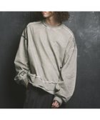 【メゾンスペシャル/MAISON SPECIAL】のHeavy-Weight Sweat Embroidery Damage Over-Dye Crew Neck Pullover 人気、トレンドファッション・服の通販 founy(ファニー) ファッション Fashion レディースファッション Fashion for Women トップス・カットソー Cut & Sew Tops レディースパーカー・カジュアルフーディー Casual Hoodies & Sweatshirts カジュアルプルオーバー・ニットトップス Pullovers & Knit Tops / Casual Pullovers スウェット・クルーネックトップス Sweatshirts & Crewnecks / Relaxed Fit Sweat Tops ヴィンテージ Vintage Style ショルダー Shoulder, Shoulder Strap シンプル Simple, Minimal スウェット / スエット Sweatshirt, Sweatwear ダメージ Distressed, Destroyed ドロップ Drop Shoulder, Dropped Style ブリーチ Bleach, Washed Finish thumbnail G.BGE|ID: prp329100004820569 ipo3291000000035030050