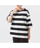 【ビームス ウイメン/BEAMS】の【WEB限定】【別注】LACOSTE / ボーダー ショートスリーブ Tシャツ 人気、トレンドファッション・服の通販 founy(ファニー) ファッション Fashion レディースファッション Fashion for Women トップス・カットソー Cut & Sew Tops シャツ・ブラウス・オフィスカジュアル Elegant Blouses & Button-Ups ロングTシャツ・Tシャツ Longline T-Shirts & Tees ショート Short, Short Length スポーツ Sports, Activewear スラックス Slacks, Dress Pants スリーブ Sleeve, Long Sleeve / Short Sleeve デニム Denim, Jeans Material トレンド Trend, Trending Now 定番 Standard, Basic Item 人気 Popular, Best Seller フランス France, French フレア Flare, Flared ボーダー Border, Stripe ポロシャツ Polo Shirt, Collared Tee 別注 Limited Edition, Custom Order 半袖 Short Sleeve, Half Sleeve モダン Modern, Contemporary リラックス Relax, Relaxed Fit ルーズ Loose, Oversized A/W・秋冬 Autumn/Winter thumbnail BLACK|ID: prp329100004820573 ipo3291000000035030096