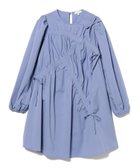 【ビームス ウイメン/BEAMS】のGHOSPELL / Heloisa Mini Dress 人気、トレンドファッション・服の通販 founy(ファニー) ファッション Fashion レディースファッション Fashion for Women ワンピース Dresses フォーマル・パーティードレス・結婚式用ドレス Elegant & Casual Dresses アイビー Ivy Pattern ギャザー Gathered, Ruffled スニーカー Sneakers, Trainers スリム Slim, Slim Fit チュニック Tunic, Long Top デニム Denim, Jeans Material ドレス Dress, One-Piece ドローストリング Drawstring, Pull Cord バランス Balance, Style Balance ボヘミアン Bohemian, Ethnic Style リラックス Relax, Relaxed Fit ロンドン London Style, British Inspired おすすめ Recommended / Our Picks thumbnail BLUE|ID: prp329100004820574 ipo3291000000035030106