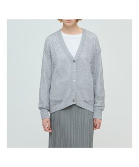 【マーコート/MARcourt】のmizuiro ind メッシュVネックカーディガン 人気、トレンドファッション・服の通販 founy(ファニー) ファッション Fashion レディースファッション Fashion for Women トップス・カットソー Cut & Sew Tops カーディガン・羽織り Layered Style Cardigans Vネックトップス V-Neck Tops / V-Cut Neckline Shirts おすすめ Recommended / Our Picks カーディガン Cardigan, Knitwear コンパクト Compact, Small Size ベーシック Basic, Essential ポケット Pocket, Pocket Detail メッシュ Mesh, Net Fabric 人気 Popular, Best Seller 長袖 Long Sleeve, Full Sleeve |ID:prp329100004820579