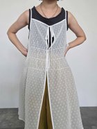 【サマンサモスモス/Samansa Mos2】のドットシアージャカード2WAYキャミチュニック 人気、トレンドファッション・服の通販 founy(ファニー) ファッション Fashion レディースファッション Fashion for Women トップス・カットソー Cut & Sew Tops キャミソール&ノースリーブ Camisoles & Sleeveless Tops おすすめ Recommended / Our Picks カットソー Cut and Sewn Top シャーリング Shirring, Ruched thumbnail オフホワイト|ID: prp329100004820593 ipo3291000000035030305