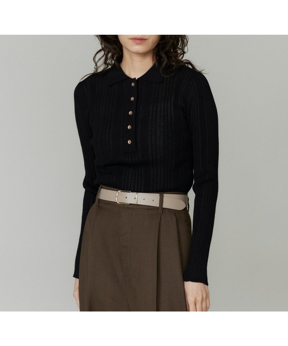 【イネド/INED】のシアーポロニットプルオーバー《YVON》 インテリア・キッズ・メンズ・レディースファッション・服の通販 founy(ファニー) ファッション Fashion レディースファッション Fashion for Women トップス・カットソー Cut & Sew Tops ニット Knit Tops & Sweaters カジュアルプルオーバー・ニットトップス Pullovers & Knit Tops / Casual Pullovers シアー Sheer, See-Through スマート Smart, Elegant 長袖 Long Sleeve, Full Sleeve フィット Fit, Slim Fit ランダム Random, Irregular 夏 Summer エレガント 上品 Elegant ブラック|ID: prp329100004820595 ipo3291000000035030323