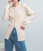 【アーバンリサーチ ロッソ/URBAN RESEARCH ROSSO】のYENN WOOL RIB CREW CARDIGAN 人気、トレンドファッション・服の通販 founy(ファニー) ファッション Fashion レディースファッション Fashion for Women トップス・カットソー Cut & Sew Tops カーディガン・羽織り Layered Style Cardigans 2025年 2025 2025-2026秋冬・A/W Autumn/Winter 2025–26 AW25–26 冬 Winter / This Winter A/W・秋冬 Autumn/Winter thumbnail ライトベージュ|ID: prp329100004820600 ipo3291000000035030378