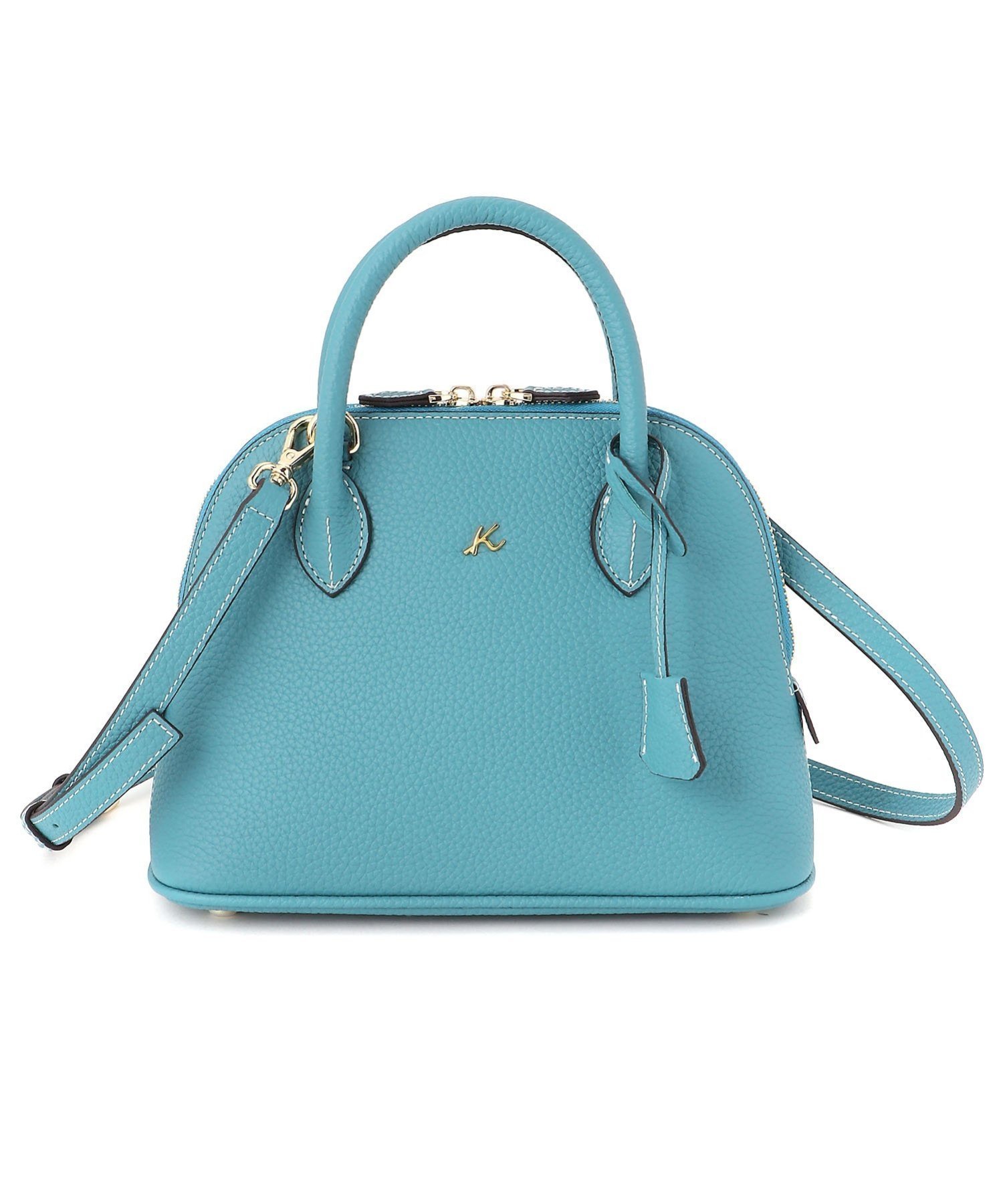 【キタムラケイツウ/KitamuraK2】のKitamuraK2/2WAY牛革ハンドバッグ CI-28 インテリア・キッズ・メンズ・レディースファッション・服の通販 founy(ファニー) 　ファッション　Fashion　レディースファッション　Fashion for Women　おすすめ　Recommended / Our Picks　ダブル　Double, Double-Breasted　ブルー|ID: prp329100004820607 ipo3291000000035030435