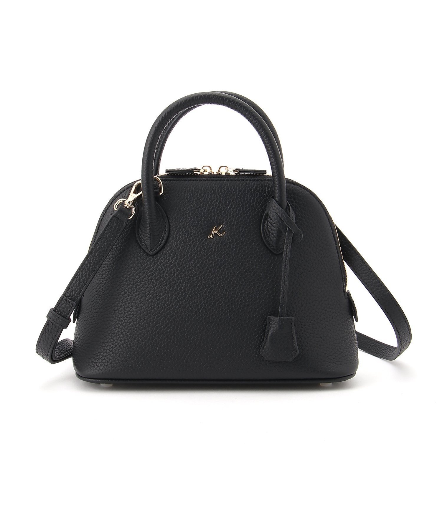 【キタムラケイツウ/KitamuraK2】のKitamuraK2/2WAY牛革ハンドバッグ CI-28 インテリア・キッズ・メンズ・レディースファッション・服の通販 founy(ファニー) 　ファッション　Fashion　レディースファッション　Fashion for Women　おすすめ　Recommended / Our Picks　ダブル　Double, Double-Breasted　クロ|ID: prp329100004820607 ipo3291000000035030436