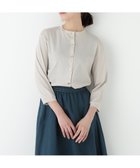 【ヒューマンウーマン/HUMAN WOMAN】のクルーネックフライスカットソーカーディガン 人気、トレンドファッション・服の通販 founy(ファニー) ファッション Fashion レディースファッション Fashion for Women トップス・カットソー Cut & Sew Tops カーディガン・羽織り Layered Style Cardigans カットソー・ベーシックTシャツ Cut-and-Sewn Tops / Stretch Tees & Basics おすすめ Recommended / Our Picks クール Cool, Chic シンプル Simple, Minimal スタンダード Standard, Basic thumbnail ベージュ|ID: prp329100004820647 ipo3291000000035030841