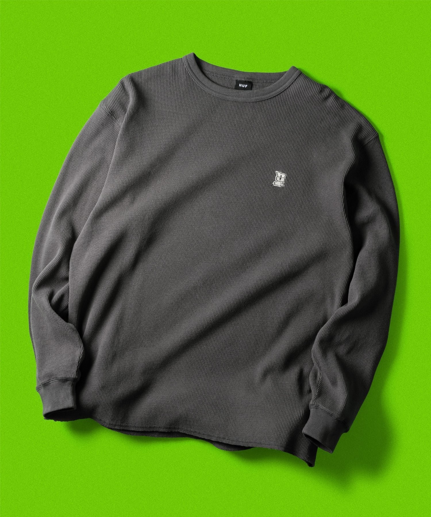 【ハフ/HUF】のMEGABLAST LS THERMAL / HUF ハフ サーマル ロンT ロゴ インテリア・キッズ・メンズ・レディースファッション・服の通販 founy(ファニー) ファッション Fashion レディースファッション Fashion for Women トップス・カットソー Cut & Sew Tops ロングTシャツ・Tシャツ Longline T-Shirts & Tees グラフィック Graphic, Graphic Design サーマル Thermal, Waffle Knit シンプル Simple, Minimal プリーツ Pleats, Pleated ベスト Vest, Waistcoat リバーシブル Reversible, Two-Sided ワッフル Waffle, Waffle Knit 定番 Standard, Basic Item 長袖 Long Sleeve, Full Sleeve BLACK|ID: prp329100004820671 ipo3291000000035031015