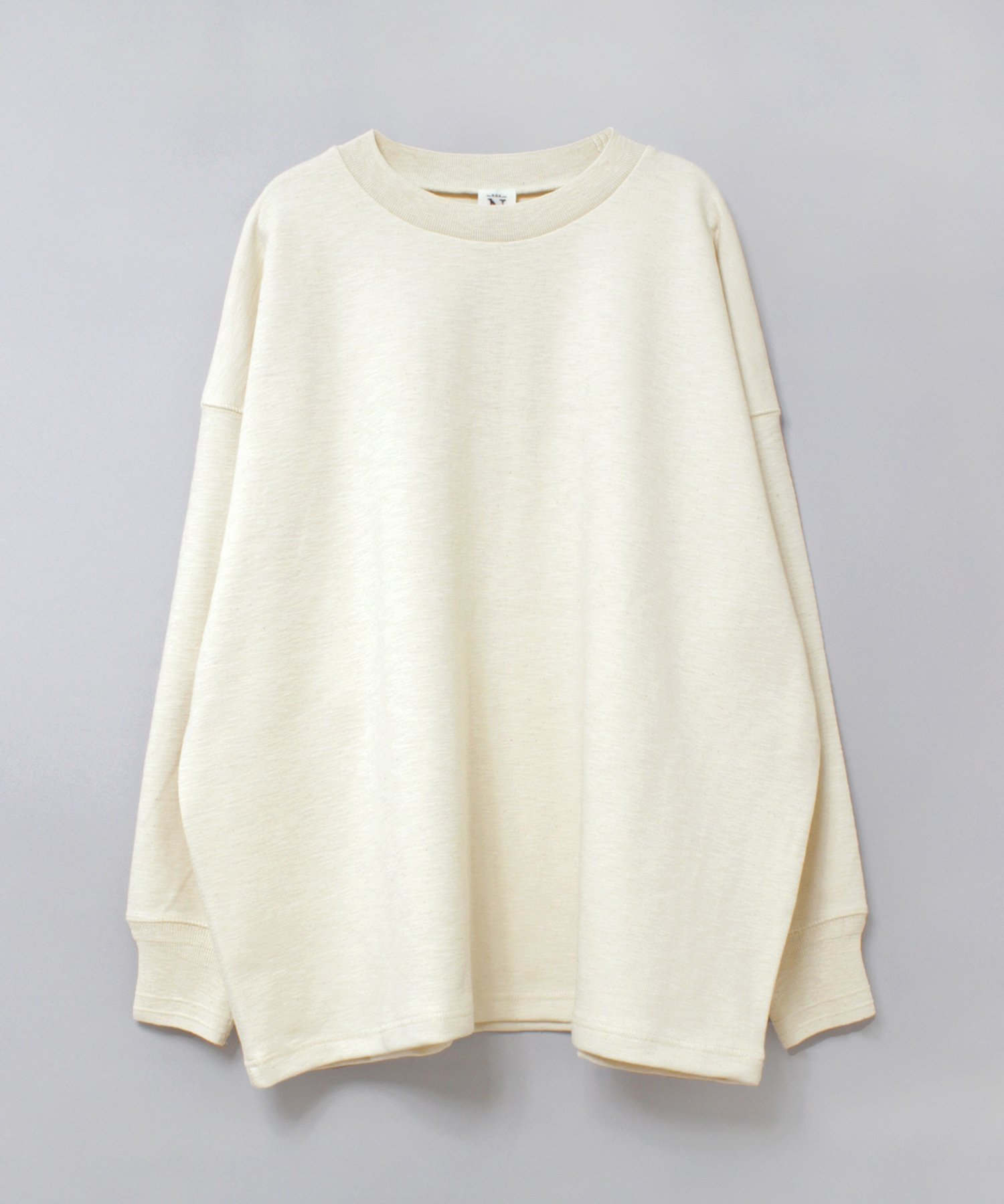 【アールエヌエーエヌ/RNA-N】のM2543 スラブスムースオーバーサイズプルオーバー インテリア・キッズ・メンズ・レディースファッション・服の通販 founy(ファニー) ファッション Fashion レディースファッション Fashion for Women トップス・カットソー Cut & Sew Tops カジュアルプルオーバー・ニットトップス Pullovers & Knit Tops / Casual Pullovers カットソー Cut and Sewn Top カフス Cuff Design シンプル Simple, Minimal ミリタリー Military, Army Style キナリ|ID: prp329100004820677 ipo3291000000035031039