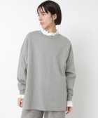 【アールエヌエーエヌ/RNA-N】のM2543 スラブスムースオーバーサイズプルオーバー 人気、トレンドファッション・服の通販 founy(ファニー) ファッション Fashion レディースファッション Fashion for Women トップス・カットソー Cut & Sew Tops カジュアルプルオーバー・ニットトップス Pullovers & Knit Tops / Casual Pullovers カットソー Cut and Sewn Top カフス Cuff Design シンプル Simple, Minimal ミリタリー Military, Army Style thumbnail 杢グレー|ID: prp329100004820677 ipo3291000000035031041