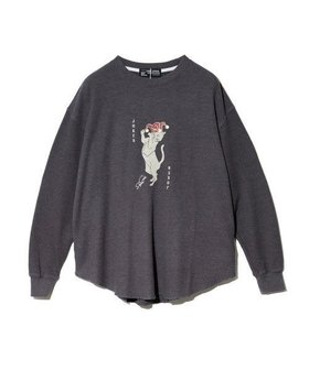 【ゴースローキャラバン/go slow caravan】のCUBE SUGAR/キューブシュガー CVCワッフルボールウォッシュトランプ柄PO (WOMENS) 人気、トレンドファッション・服の通販 founy(ファニー) ファッション Fashion レディースファッション Fashion for Women グラフィック Graphic, Graphic Design モチーフ Motif, Design Theme ワッフル Waffle, Waffle Knit 猫 Cat, Kitty |ID:prp329100004820682