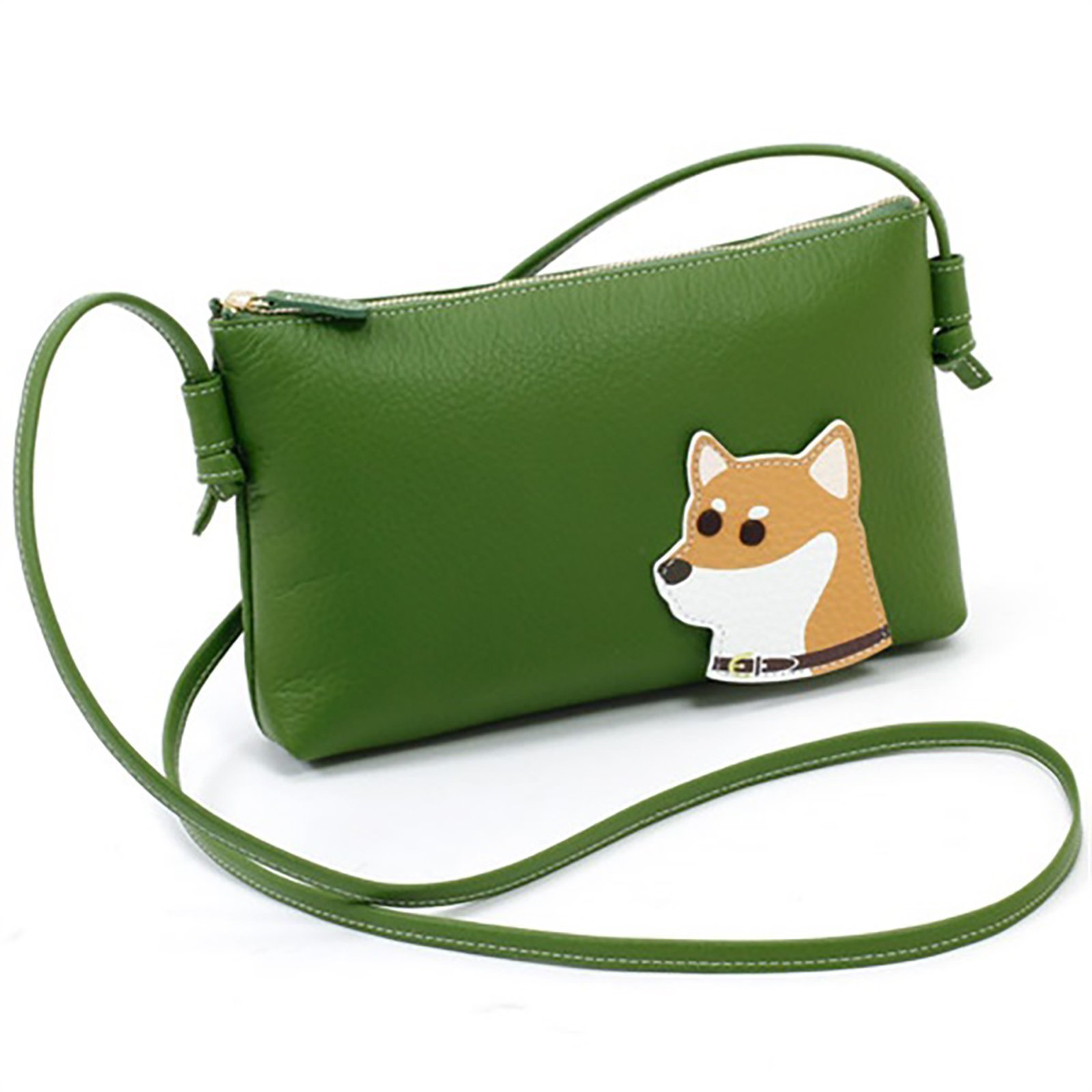 【キタムラ/Kitamura】のショルダーバッグ P-0668 インテリア・キッズ・メンズ・レディースファッション・服の通販 founy(ファニー) 　ファッション　Fashion　レディースファッション　Fashion for Women　ショルダー　Shoulder, Shoulder Strap　スマート　Smart, Elegant　ポケット　Pocket, Pocket Detail　モチーフ　Motif, Design Theme　財布　Wallet, Purse　グリーン30304|ID: prp329100004820688 ipo3291000000035031119