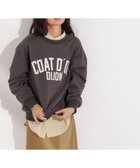 【エヌ ナチュラルビューティーベーシック/N.Natural Beauty basic】のレタリングオーバースウェット 人気、トレンドファッション・服の通販 founy(ファニー) ファッション Fashion レディースファッション Fashion for Women トップス・カットソー Cut & Sew Tops レディースパーカー・カジュアルフーディー Casual Hoodies & Sweatshirts スウェット・クルーネックトップス Sweatshirts & Crewnecks / Relaxed Fit Sweat Tops タートルネック Turtleneck, High Neck デニム Denim, Jeans Material トレンド Trend, Trending Now ロング Long, Long-Length thumbnail チャコール1|ID: prp329100004820696 ipo3291000000035031227