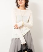 【ノーリーズ/NOLLEY'S】のMY STANDARD ウォッシャブルリブクルーネックロンT 人気、トレンドファッション・服の通販 founy(ファニー) ファッション Fashion レディースファッション Fashion for Women トップス・カットソー Cut & Sew Tops ロングTシャツ・Tシャツ Longline T-Shirts & Tees 秋 Autumn スリット Slit, Slit Detail おすすめ Recommended / Our Picks 2024年 2024 2024-2025秋冬・A/W Autumn/Winter 2024–25 AW24–25 2025年 2025 2025-2026秋冬・A/W Autumn/Winter 2025–26 AW25–26 thumbnail オフホワイト|ID: prp329100004820743 ipo3291000000035032205