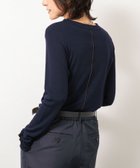【ノーリーズ/NOLLEY'S】のMY STANDARD ウォッシャブルリブクルーネックロンT 人気、トレンドファッション・服の通販 founy(ファニー) ファッション Fashion レディースファッション Fashion for Women トップス・カットソー Cut & Sew Tops ロングTシャツ・Tシャツ Longline T-Shirts & Tees 秋 Autumn スリット Slit, Slit Detail おすすめ Recommended / Our Picks 2024年 2024 2024-2025秋冬・A/W Autumn/Winter 2024–25 AW24–25 2025年 2025 2025-2026秋冬・A/W Autumn/Winter 2025–26 AW25–26 thumbnail ネイビー|ID: prp329100004820743 ipo3291000000035032209