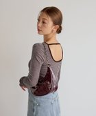 【ベイフロー/BAYFLOW】のWEB限定 ドットベロアロングスリーブ 人気、トレンドファッション・服の通販 founy(ファニー) ファッション Fashion レディースファッション Fashion for Women トップス・カットソー Cut & Sew Tops ベロアトップス Velour Tops / Velvet-Look Items おすすめ Recommended / Our Picks インナー Innerwear ストレッチ Stretch, Stretchy Fabric ドット Polka Dot, Dot Pattern プリント Print, Printed Pattern ベロア Velour, Soft Velvet thumbnail チャコール18|ID: prp329100004820752 ipo3291000000035032288