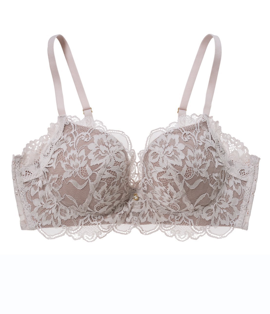 【ピーチジョン/PEACH JOHN】の【ノンワイヤー】いつでもジャストノンワイヤーブラコンフォートC インテリア・キッズ・メンズ・レディースファッション・服の通販 founy(ファニー) 　ファッション　Fashion　レディースファッション　Fashion for Women　アンダー　Underwear Essentials　スカラップ　Scallop, Scalloped Edge　スタンダード　Standard, Basic　ストレッチ　Stretch, Stretchy Fabric　センター　Center, Center Line　フィット　Fit, Slim Fit　フロント　Front, Front Design　ブラジャー　Bra, Lingerie　レース　Lace, Lace Fabric　ワイヤー　Wire, Wired Bra　ワーク　Workwear, Utility Style　おすすめ　Recommended / Our Picks　エレガント 上品　Elegant　ライトグレー|ID: prp329100004820757 ipo3291000000035032376