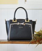 【サマンサ ベガ/SamanthaVega】のソリッドリボントートバッグ 人気、トレンドファッション・服の通販 founy(ファニー) ファッション Fashion レディースファッション Fashion for Women バッグ Bags ショルダー Shoulder, Shoulder Strap スマホ Smartphone, Mobile Device ポケット Pocket, Pocket Detail リボン Ribbon, Bow 日傘 Parasol, UV Umbrella 財布 Wallet, Purse thumbnail ブラック|ID: prp329100004820770 ipo3291000000035032533