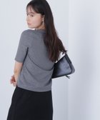 【ナチュラル ビューティー ベーシック/NATURAL BEAUTY BASIC】のラメリブカットソー 人気、トレンドファッション・服の通販 founy(ファニー) ファッション Fashion レディースファッション Fashion for Women トップス・カットソー Cut & Sew Tops カットソー・ベーシックTシャツ Cut-and-Sewn Tops / Stretch Tees & Basics インナー Innerwear コンパクト Compact, Small Size シンプル Simple, Minimal thumbnail チャコール1|ID: prp329100004820774 ipo3291000000035032599