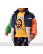 【ナルミヤ オンライン/NARUMIYA ONELINE / KIDS】のファニーゴリラフリース中わたブルゾン 人気、トレンドファッション・服の通販 founy(ファニー) ファッション Fashion キッズファッション Fashion for Kids カラフル Colorful Design ブルゾン Blouson, Bomber Jacket ポケット Pocket, Pocket Detail 防寒 Cold Protection, Winter-Ready thumbnail ベージュ|ID: prp329100004820775 ipo3291000000035032607