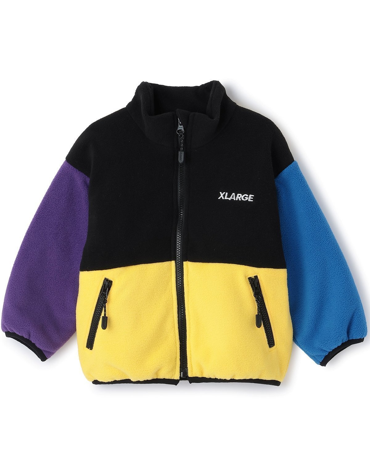 【ナルミヤ オンライン/NARUMIYA ONELINE / KIDS】のファニーゴリラフリース中わたブルゾン インテリア・キッズ・メンズ・レディースファッション・服の通販 founy(ファニー) 　ファッション　Fashion　キッズファッション　Fashion for Kids　カラフル　Colorful Design　ブルゾン　Blouson, Bomber Jacket　ポケット　Pocket, Pocket Detail　防寒　Cold Protection, Winter-Ready　黄|ID: prp329100004820775 ipo3291000000035032608