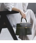 【ノーブル / スピック&スパン/NOBLE / Spick & Span】の《 ・NOBLE型別注》CHRISTIAN VILLA/クリスチャンヴィラ バニティBAG 人気、トレンドファッション・服の通販 founy(ファニー) ファッション Fashion レディースファッション Fashion for Women バッグ Bags イタリア Italy ショルダー Shoulder, Shoulder Strap スマート Smart, Elegant ボックス Boxy, Box Shape 別注 Limited Edition, Custom Order thumbnail ブラック|ID: prp329100004820783 ipo3291000000035032658