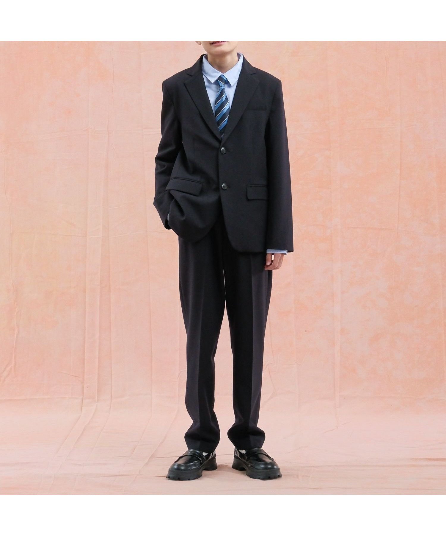 【グローバルワーク/GLOBAL WORK / KIDS】の卒服/イージーケアジャケットパンツ/キッズ/598131 インテリア・キッズ・メンズ・レディースファッション・服の通販 founy(ファニー) 　ファッション　Fashion　キッズファッション　Fashion for Kids　ボトムス　Bottoms　ジャケット　Jacket, Outerwear　スリム　Slim, Slim Fit　セットアップ　Set-Up, Coordinated Outfit　エレガント 上品　Elegant　ネイビー88|ID: prp329100004820787 ipo3291000000035032731