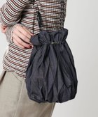 【ビューティ&ユース ユナイテッドアローズ/BEAUTY&YOUTH / UNITED ARROWS】の【別注】 RECAMIER Kinchack デニムライク/ショルダーバッグ 人気、トレンドファッション・服の通販 founy(ファニー) ファッション Fashion レディースファッション Fashion for Women バッグ Bags 今季 This Season, Current Season 巾着 Drawstring Bag, Kinchaku トレンド Trend, Trending Now プリーツ Pleats, Pleated 別注 Limited Edition, Custom Order モダン Modern, Contemporary thumbnail NAVY|ID: prp329100004820789 ipo3291000000035032795